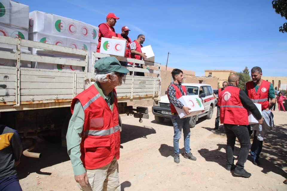 Croissant rouge : Distribution de 900 colis alimentaires à Médéa - Algérie