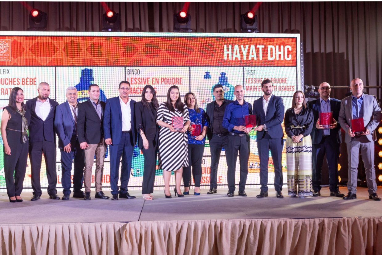 Hayat DHC Algérie remporte 5 prix prestigieux lors du concours « Élu Produit de l’année 2023 » - Algérie
