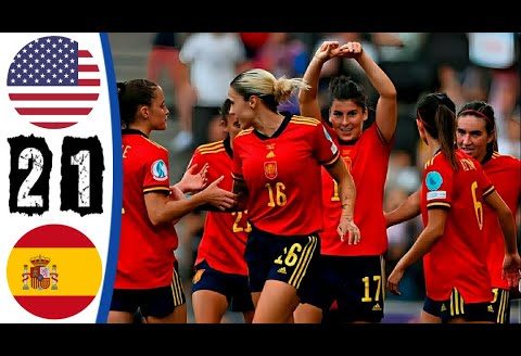 Spain vs USA Women Extended Highlights | women’s Football 2023