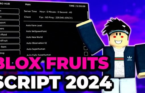 Roblox x Blox Fruits Script 2024 | Blox Fruits Hack Menu 2024 | Blox Fruits Cheat Download