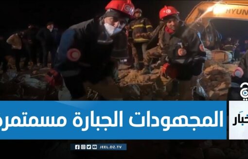 الهلال الأحمر الجزائري يواصل تقديم المساعدات لضحايا زلزال تركيا و سوريا