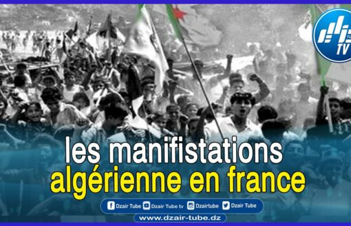 فيديو غرفيك قوي باللغة الفرنسية..الجزائريون بيد واحدة لتنظيم مسيرات حاشدة بفرنسا تتقدمها مدينة "ليل"