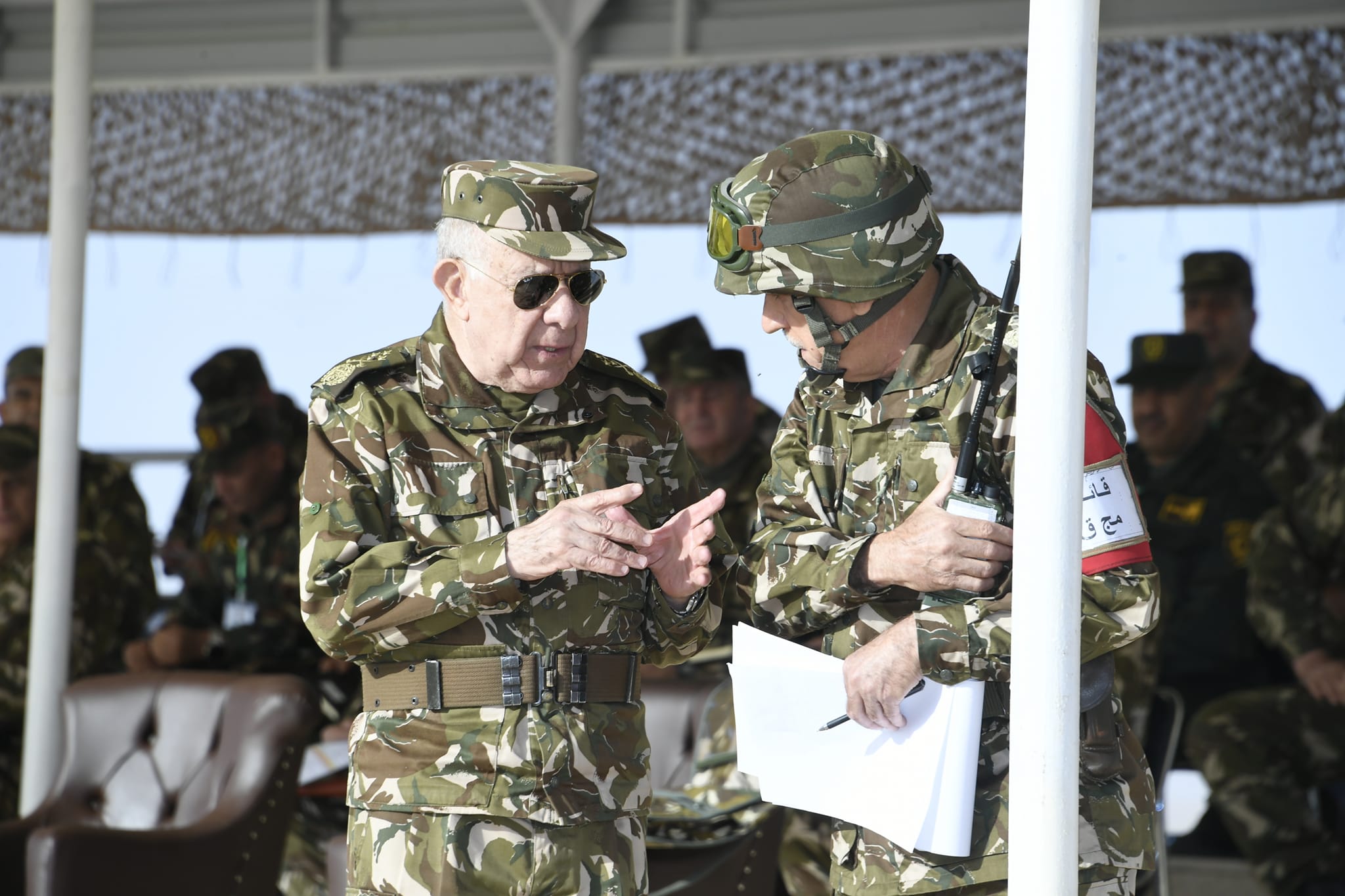 الفريق أول شنقريحة يشرف على تنفيذ تمرين بالذخيرة الحية بالناحية العسكرية الثالثة - الجزائر