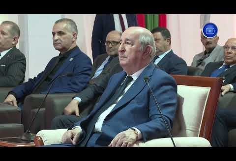 رئيس الجمهورية  عبد المجيد تبون يشرف على  تدشين ووضع  حيز الخدمة خط السكة الحديدية “بشار- العبادلة
