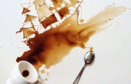 فن الرسم بالقهوة..لوحات فنية رائعة بـ15 صورة