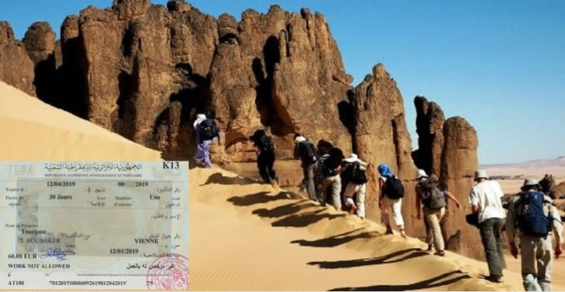 visa pour le desert algérien